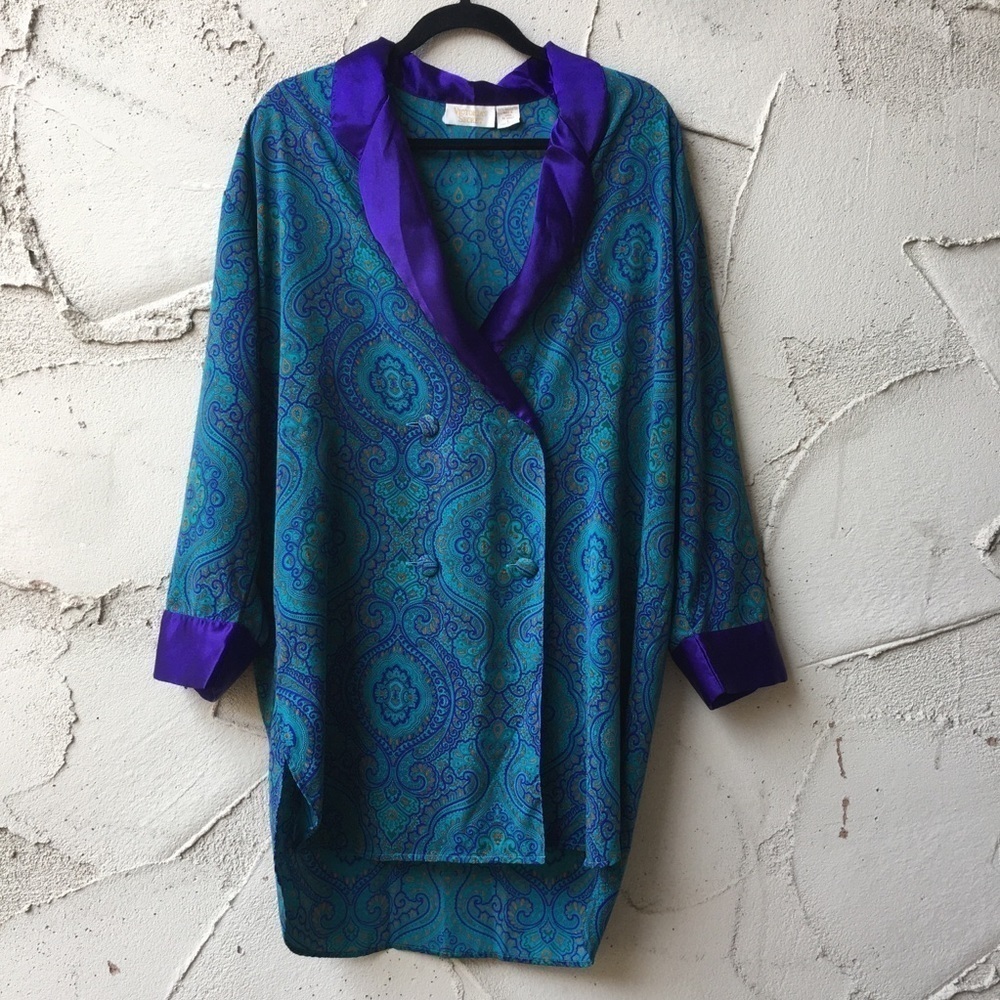 Victoria’s Secret Paisley Sleep Robe Size L